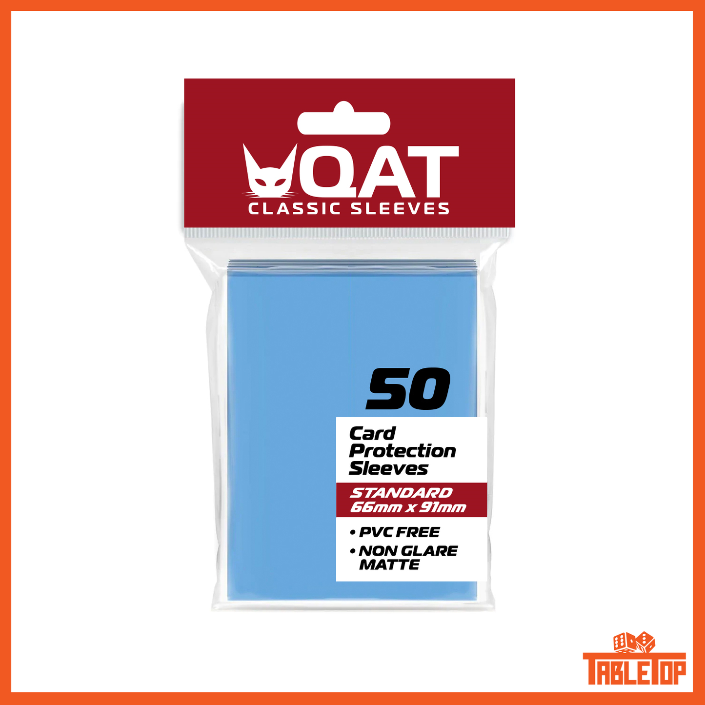 QAT Matte Sleeves Classic Series (50ct)