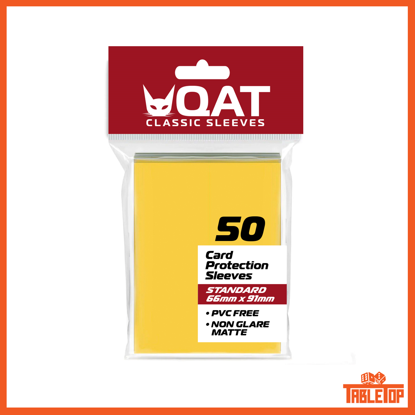 QAT Matte Sleeves Classic Series (50ct)